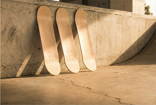 Comment choisir la taille de sa planche de skate (8.0, 8.25 ou 8.5) | Gloria Deck