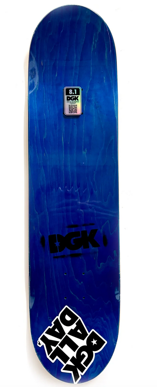 DGK Deck Prince of Peace Rainbow Blessed Jesus Christ Prismatic 8.1